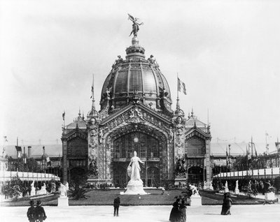 De Centrale Koepel, Parijse Tentoonstelling, 1889 door French Photographer